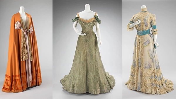 Jacques Doucet evening gowns