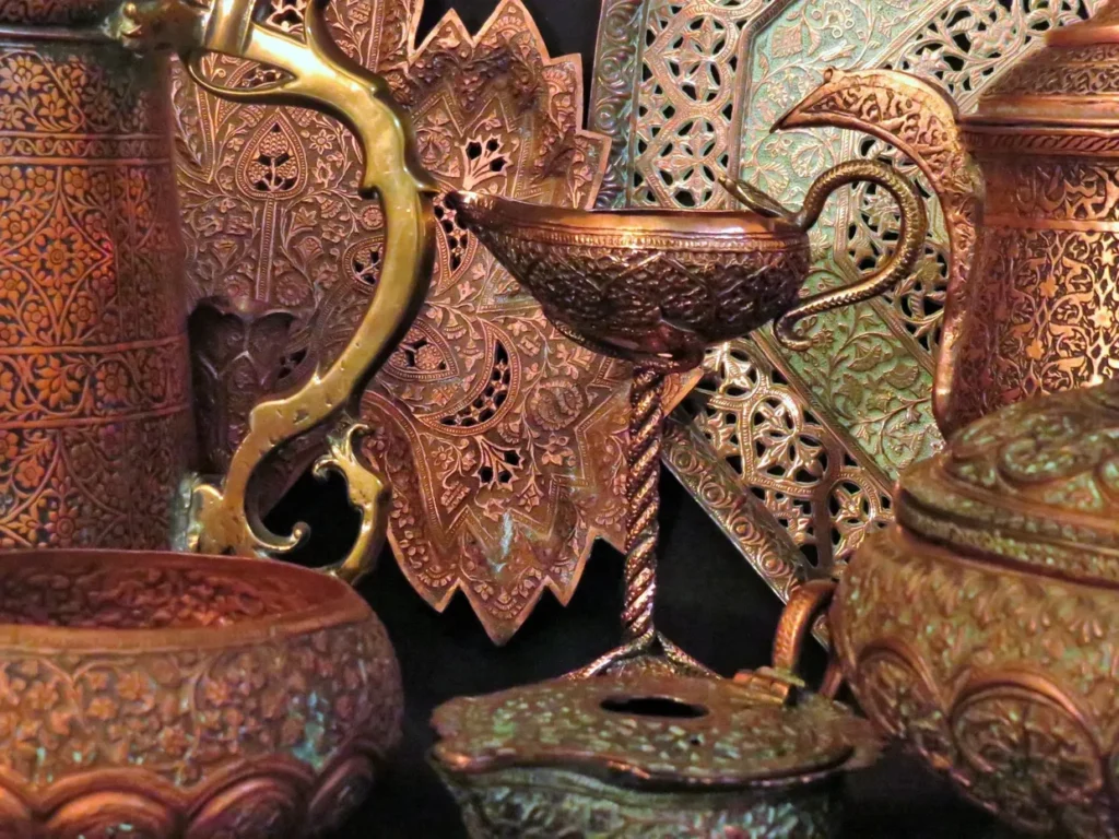 Kashmiri copperware