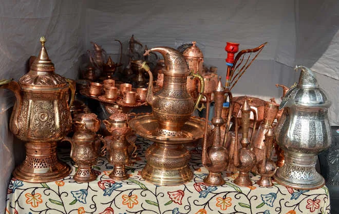 Kashmiri copperware